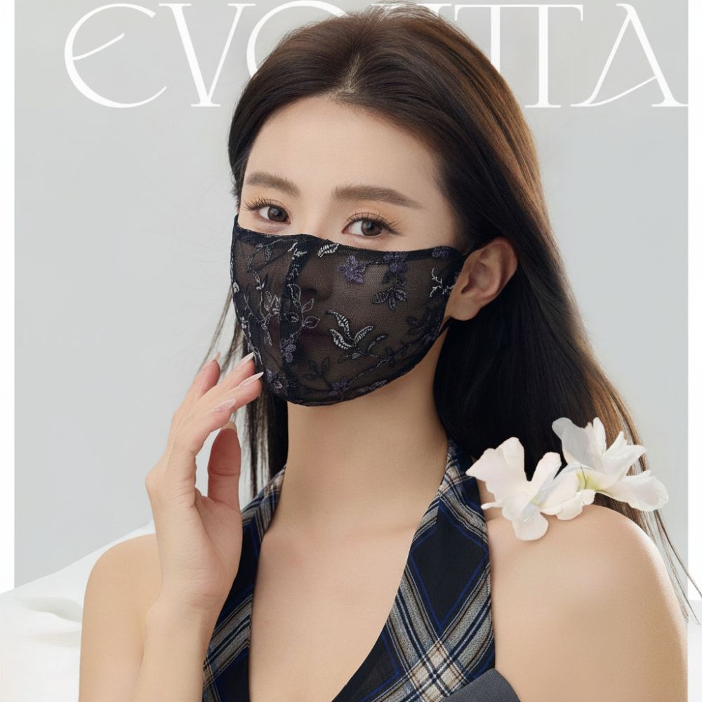 Delikatna haftowana kwiatowa l – Respirator Half Face recenzja i cena